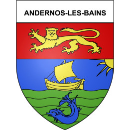 Stickers coat of arms Bazas adhesive sticker