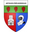 Artigues-près-Bordeaux 33 ville Stickers blason autocollant adhésif