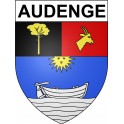 Audenge 33 ville Stickers blason autocollant adhésif
