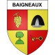 Baigneaux 33 ville Stickers blason autocollant adhésif