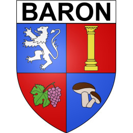 Bazas Sticker wappen, gelsenkirchen, augsburg, klebender aufkleber