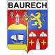 Baurech 33 ville Stickers blason autocollant adhésif