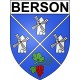 Berson 33 ville Stickers blason autocollant adhésif