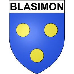 Blasimon 33 ville Stickers blason autocollant adhésif