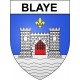 Stickers coat of arms Bazas adhesive sticker