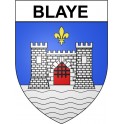 Pegatinas escudo de armas de Blaye adhesivo de la etiqueta engomada