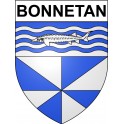 Bonnetan 33 ville Stickers blason autocollant adhésif