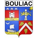 Bouliac 33 ville Stickers blason autocollant adhésif