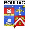Bouliac 33 ville Stickers blason autocollant adhésif
