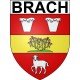 Brach 33 ville Stickers blason autocollant adhésif