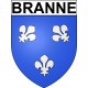 Branne 33 ville Stickers blason autocollant adhésif