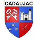 Cadillac 33 ville Stickers blason autocollant adhésif