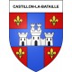 Castillon-la-Bataille 33 ville Stickers blason autocollant adhésif