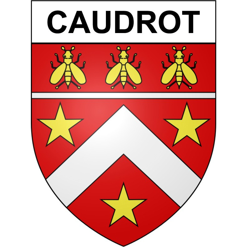 Stickers coat of arms Bazas adhesive sticker