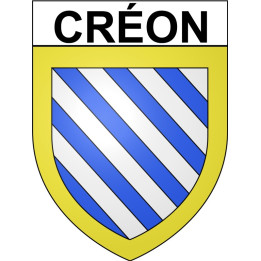 Stickers coat of arms Bazas adhesive sticker