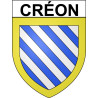 Stickers coat of arms Bazas adhesive sticker
