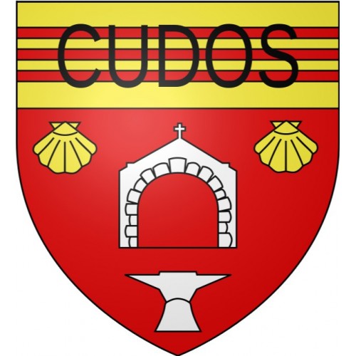 Cudos 33 ville Stickers blason autocollant adhésif