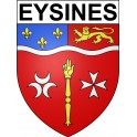 Eysines 33 ville Stickers blason autocollant adhésif