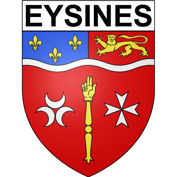 Stickers coat of arms Bazas adhesive sticker