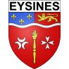 Eysines 33 ville Stickers blason autocollant adhésif