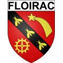 Floirac 33 ville Stickers blason autocollant adhésif