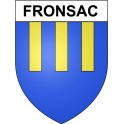 Fronsac 33 ville Stickers blason autocollant adhésif