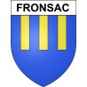 Fronsac 33 ville Stickers blason autocollant adhésif