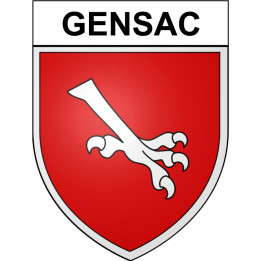 Stickers coat of arms Bazas adhesive sticker