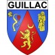 Guillac 33 ville Stickers blason autocollant adhésif