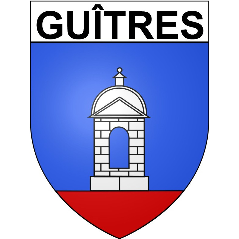 Stickers coat of arms Bazas adhesive sticker