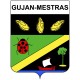 Gujan-Mestras 33 ville Stickers blason autocollant adhésif