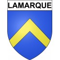 Lamarque 33 ville Stickers blason autocollant adhésif