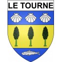 Le Tourne 33 ville Stickers blason autocollant adhésif
