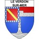 Le Verdon-sur-Mer 33 ville Stickers blason autocollant adhésif