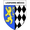Adesivi stemma Lesparre-Médoc adesivo