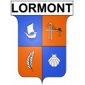 Lormont 33 ville Stickers blason autocollant adhésif