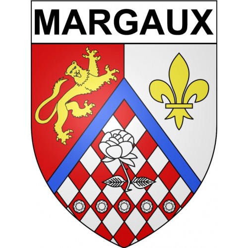 Margaux 33 ville Stickers blason autocollant adhésif