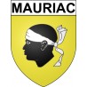 Stickers coat of arms Bazas adhesive sticker