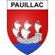 Stickers coat of arms Bazas adhesive sticker