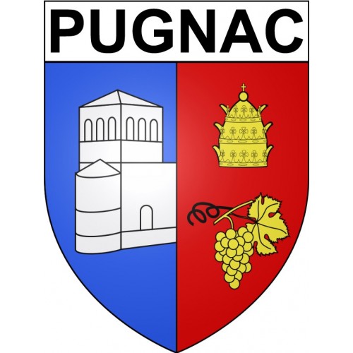 Bazas Sticker wappen, gelsenkirchen, augsburg, klebender aufkleber