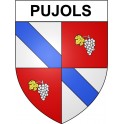 Stickers coat of arms Bazas adhesive sticker