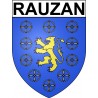 Rauzan 33 ville Stickers blason autocollant adhésif