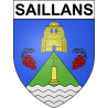 Bazas Sticker wappen, gelsenkirchen, augsburg, klebender aufkleber