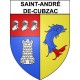 Saint-André-de-Cubzac 33 ville Stickers blason autocollant adhésif