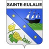 Stickers coat of arms Bazas adhesive sticker