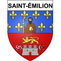 Stickers coat of arms Bazas adhesive sticker