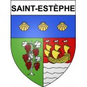Stickers coat of arms Bazas adhesive sticker