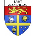 Stickers coat of arms Bazas adhesive sticker