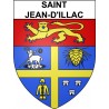 Stickers coat of arms Bazas adhesive sticker