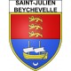 Stickers coat of arms Bazas adhesive sticker